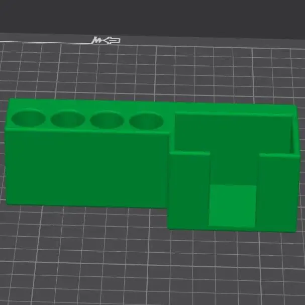 Dry Erase Marker and Erasers holder