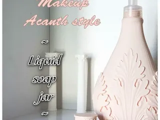 Liquid soap jar (Acanth style)