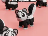Articulated Shunk 3D Print File: Flexi Fidget Toy-1