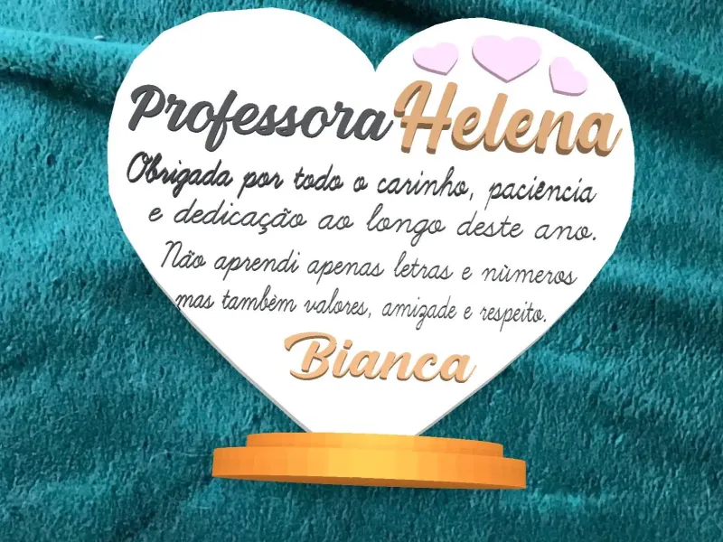 Lembrança Professores