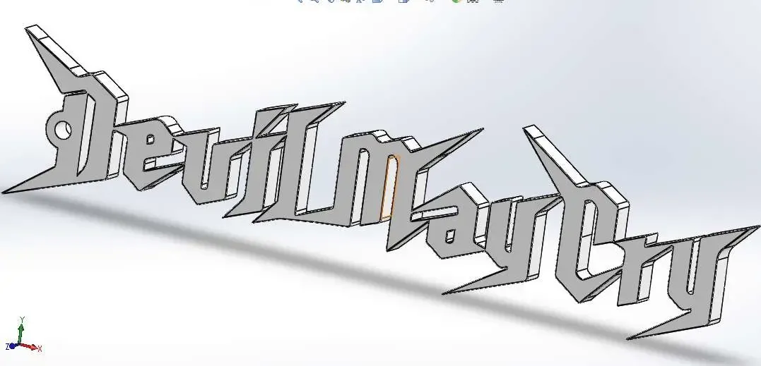 Llavero devil may cry