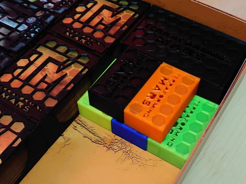 Terraforming Mars Player Marker Holder v.1