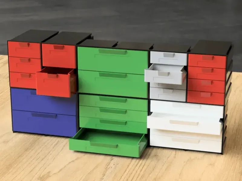 DESKTOP DESKMODULAR-DRAWERS ECONOMICAL QUICK QUICK PRINTING