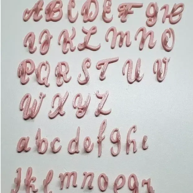 ABC ALPHABET AND NUMBERS STAMP