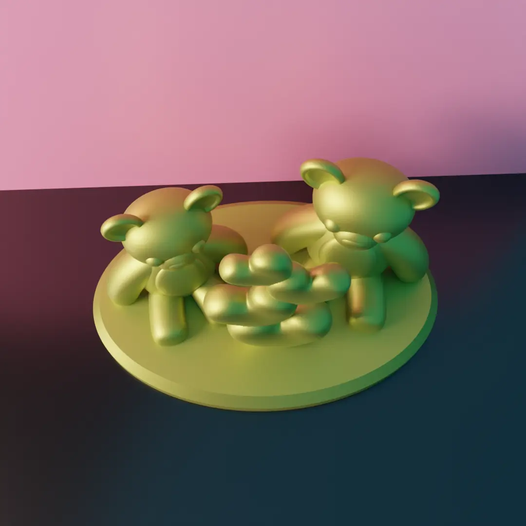 me encantan los osos de peluche