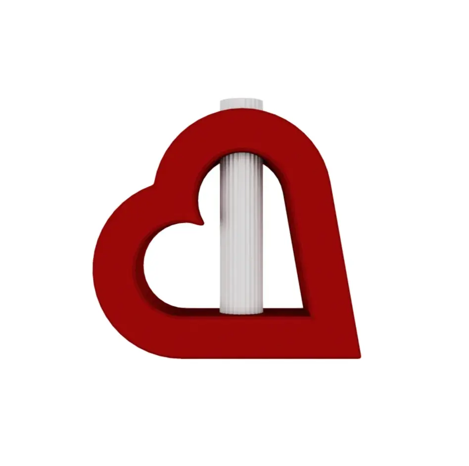 HEART VASE FOR VALENTINES DAY / MODERN & TIMELESS DESIGN