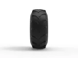 Front wheel from Mud dragster Version 4 Scale 1:25-3