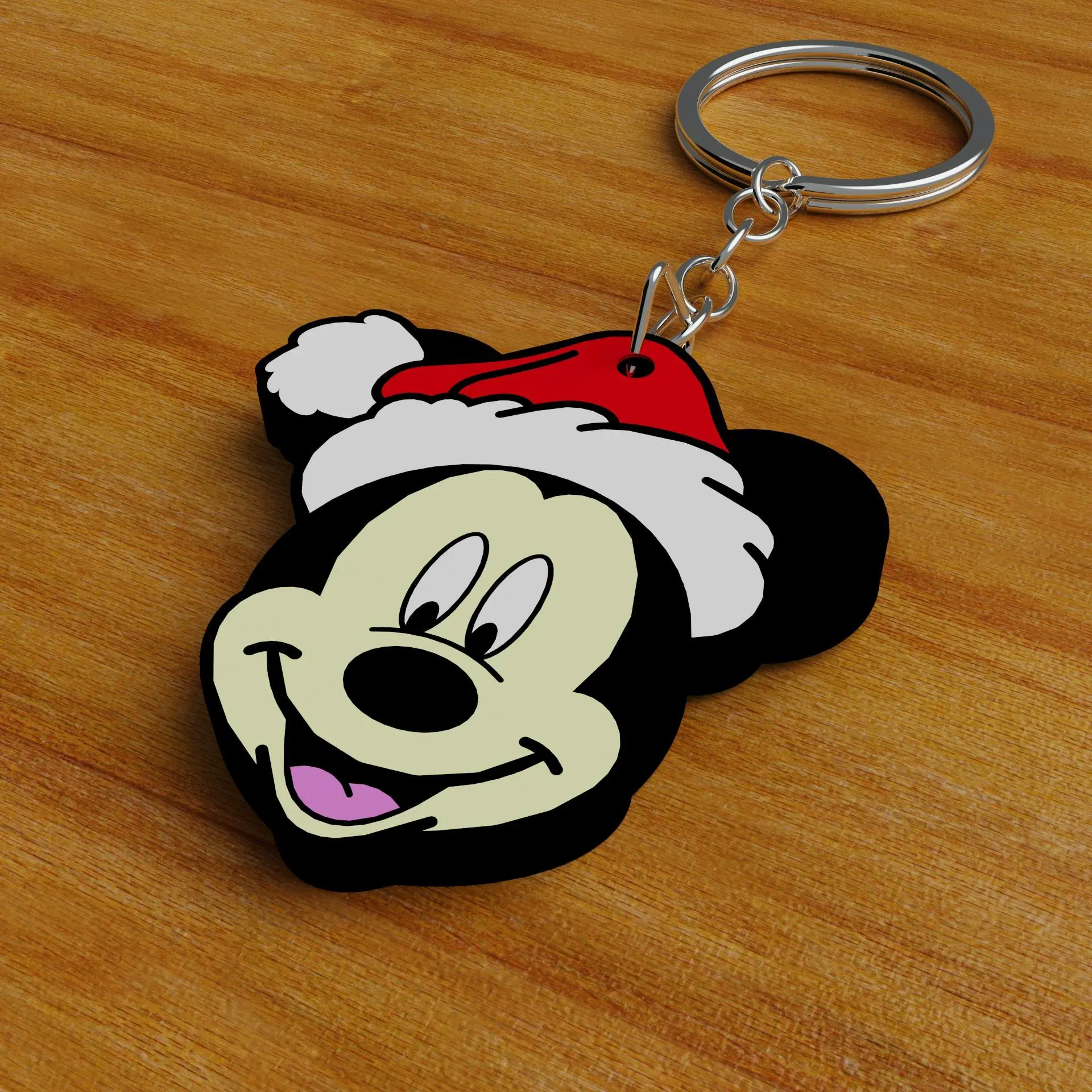 🎄✨ Pack STL – Llaveros Navideños de Mickey y sus Amigos ✨🎄