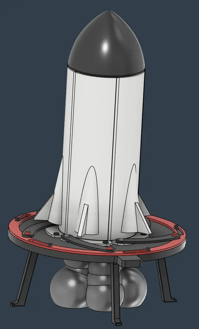 Iris Starship Lamp: A Fusion of Sci-Fi and Innovation