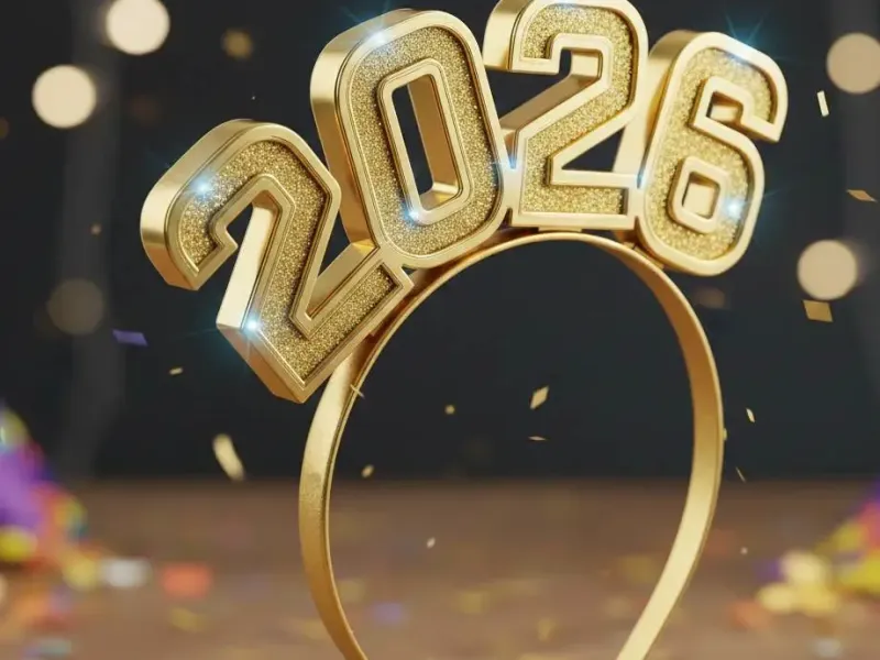 New Year 2026 Headband