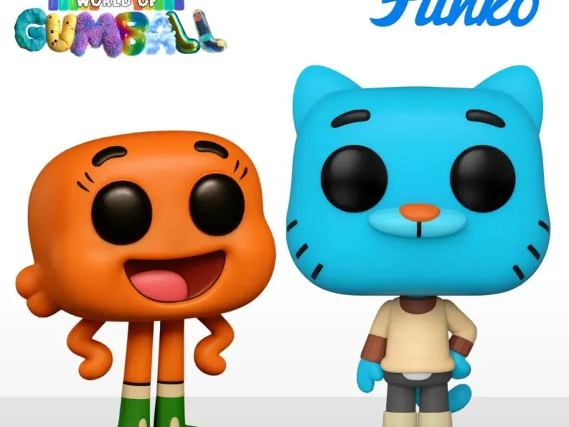 Gumbal and Darwin funko