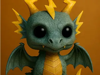 electrical dragon funko