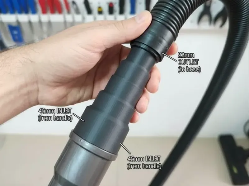 Universal Vacuum Cleaner Hose Adapter - 5 in 1