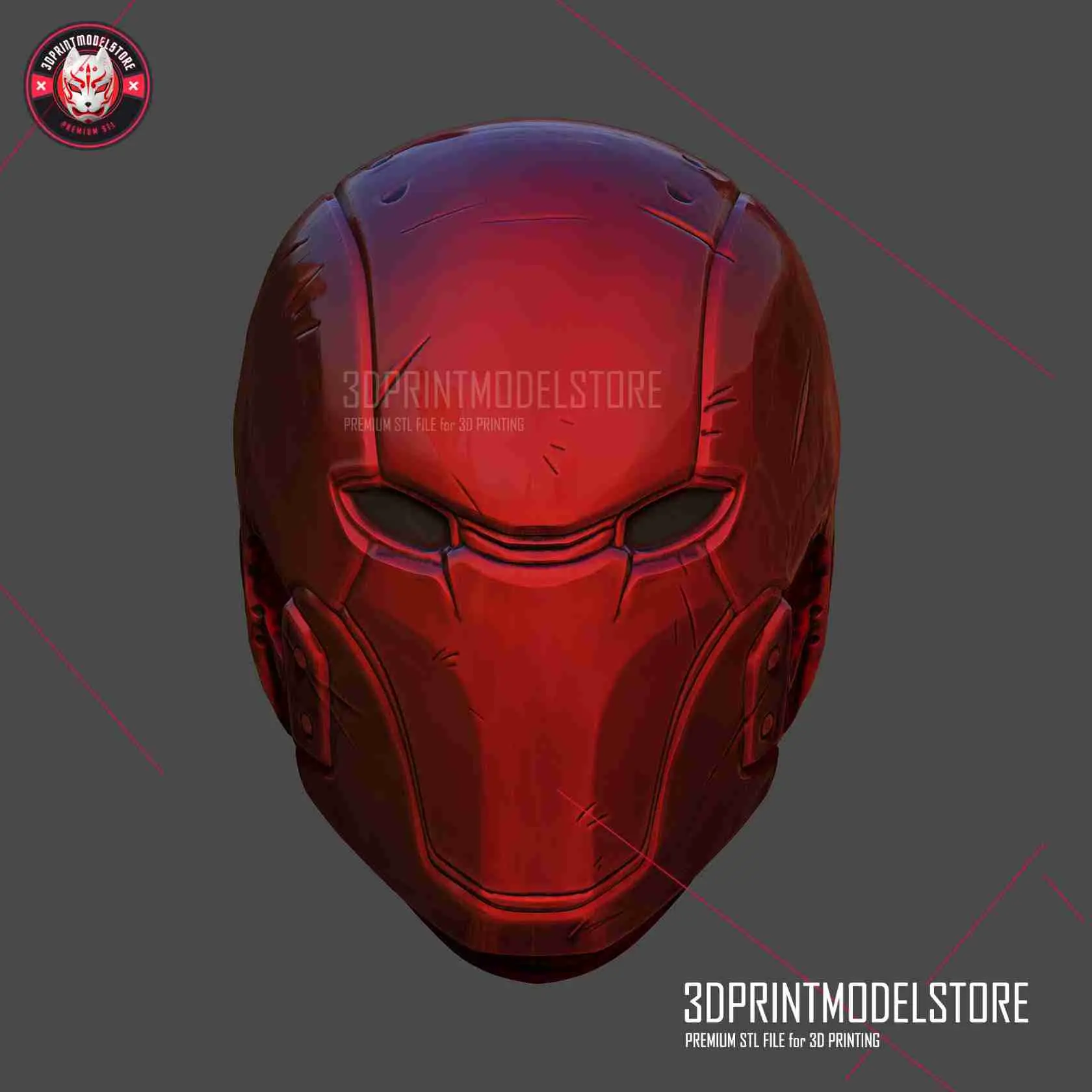 Injustice Red Hood Cosplay Helmet - Halloween Costume