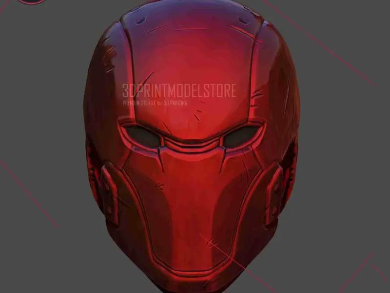 Injustice Red Hood Cosplay Helmet - Costum de Halloween
