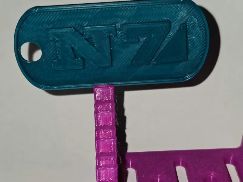 Mass Effect N7 tag/Keychain