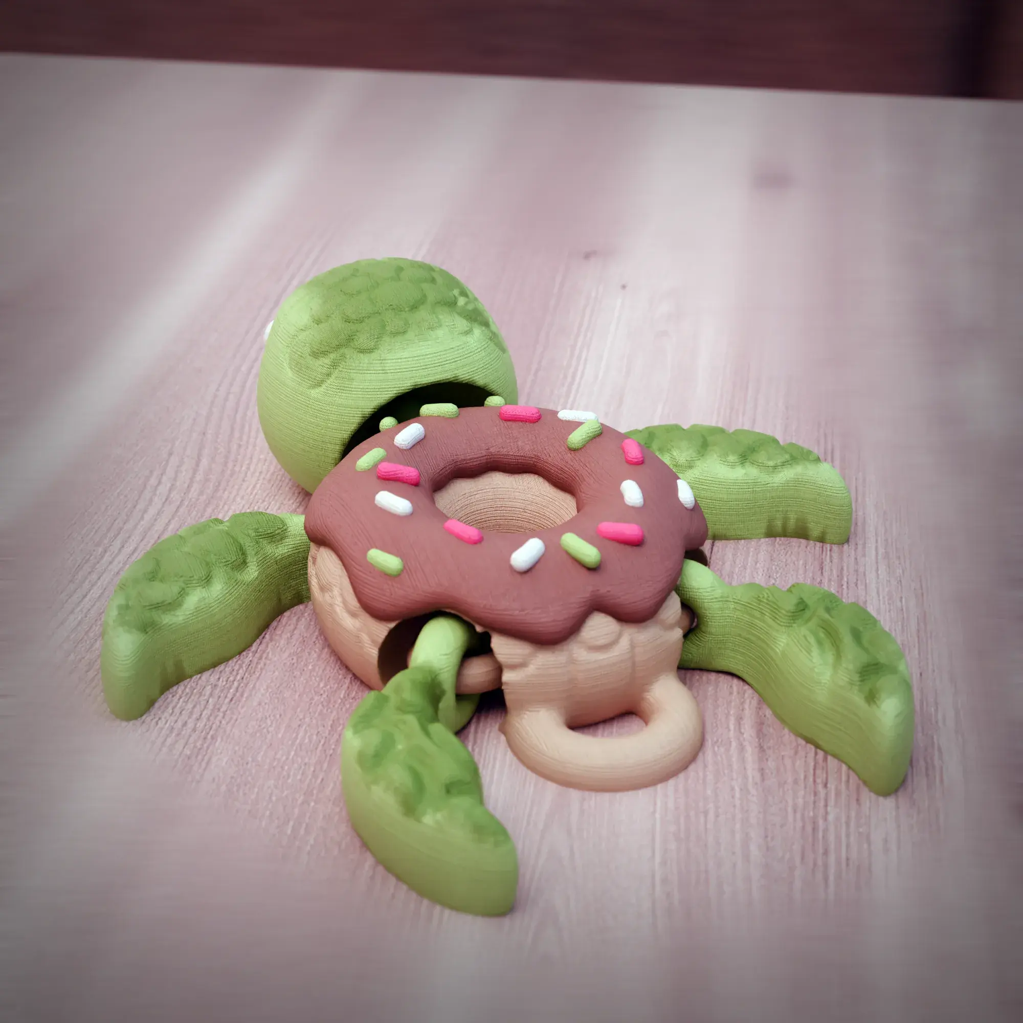 SCHILDKRÖTEN-SCHLÜSSELANHÄNGER MIT KNICK