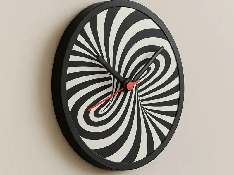 Hypnotic Spiral - Clock
