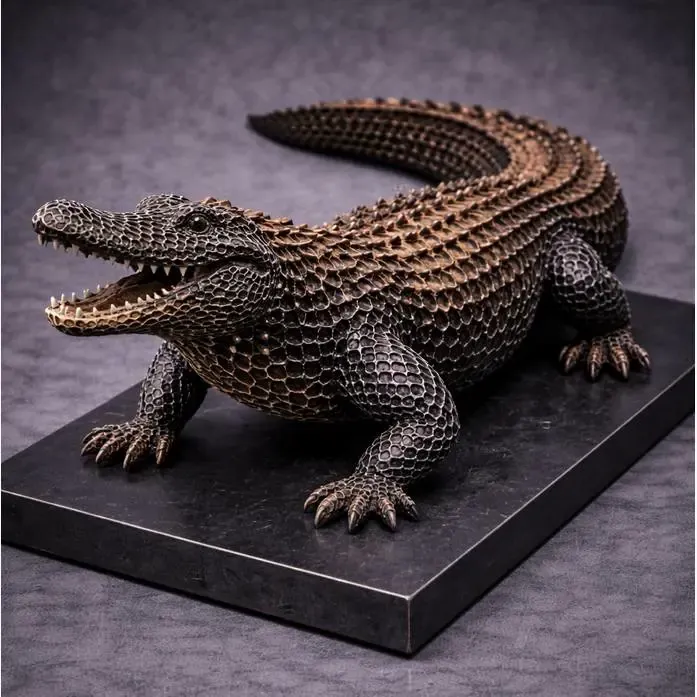 Obsidian Crocodile