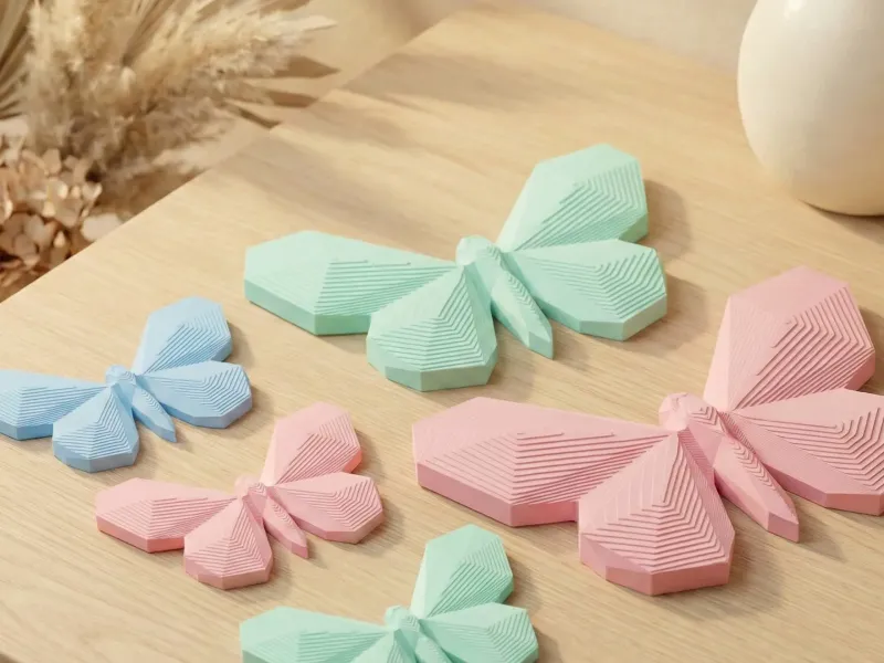 Cute Origami Butterfly - Japandi Style Decor