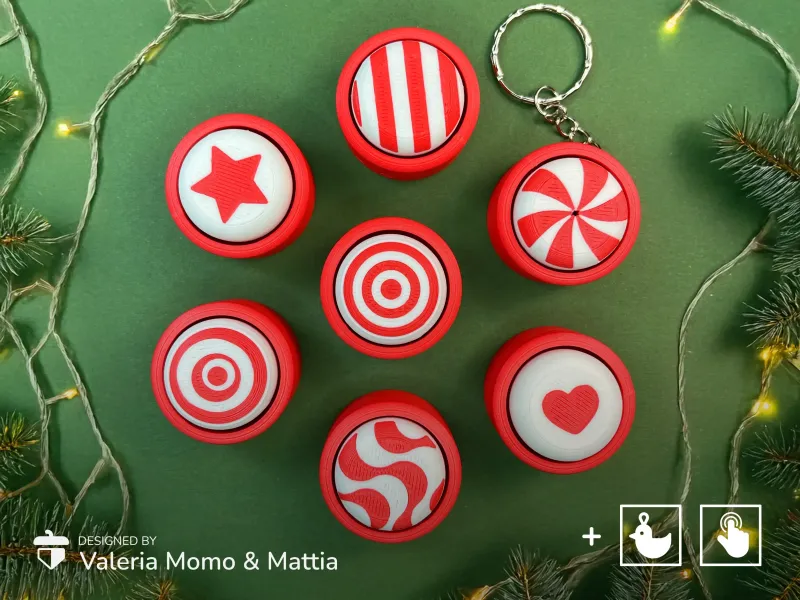 Candy Clicker, 7 versions, Christmas Fidget Gift
