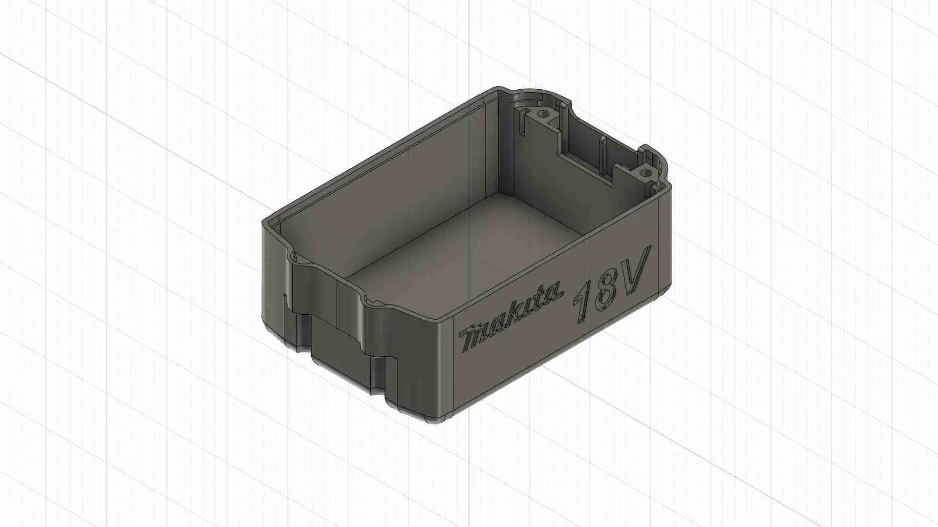 Makita 18V Battery Pack Holder (BL1860B v2) Replica