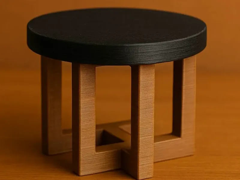 Dollhouse round table