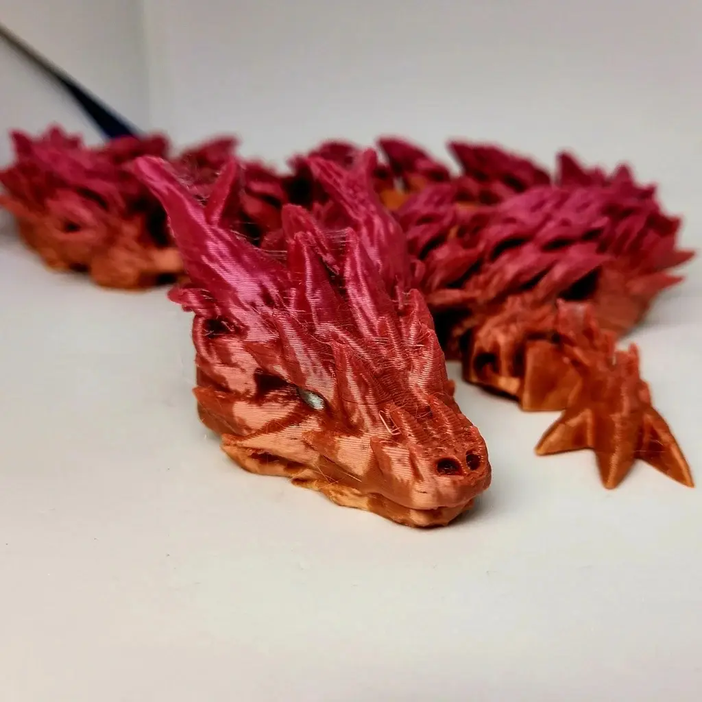  Articulated flexi dragon 