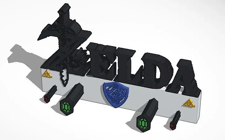 Zelda Schlüsselanhänger