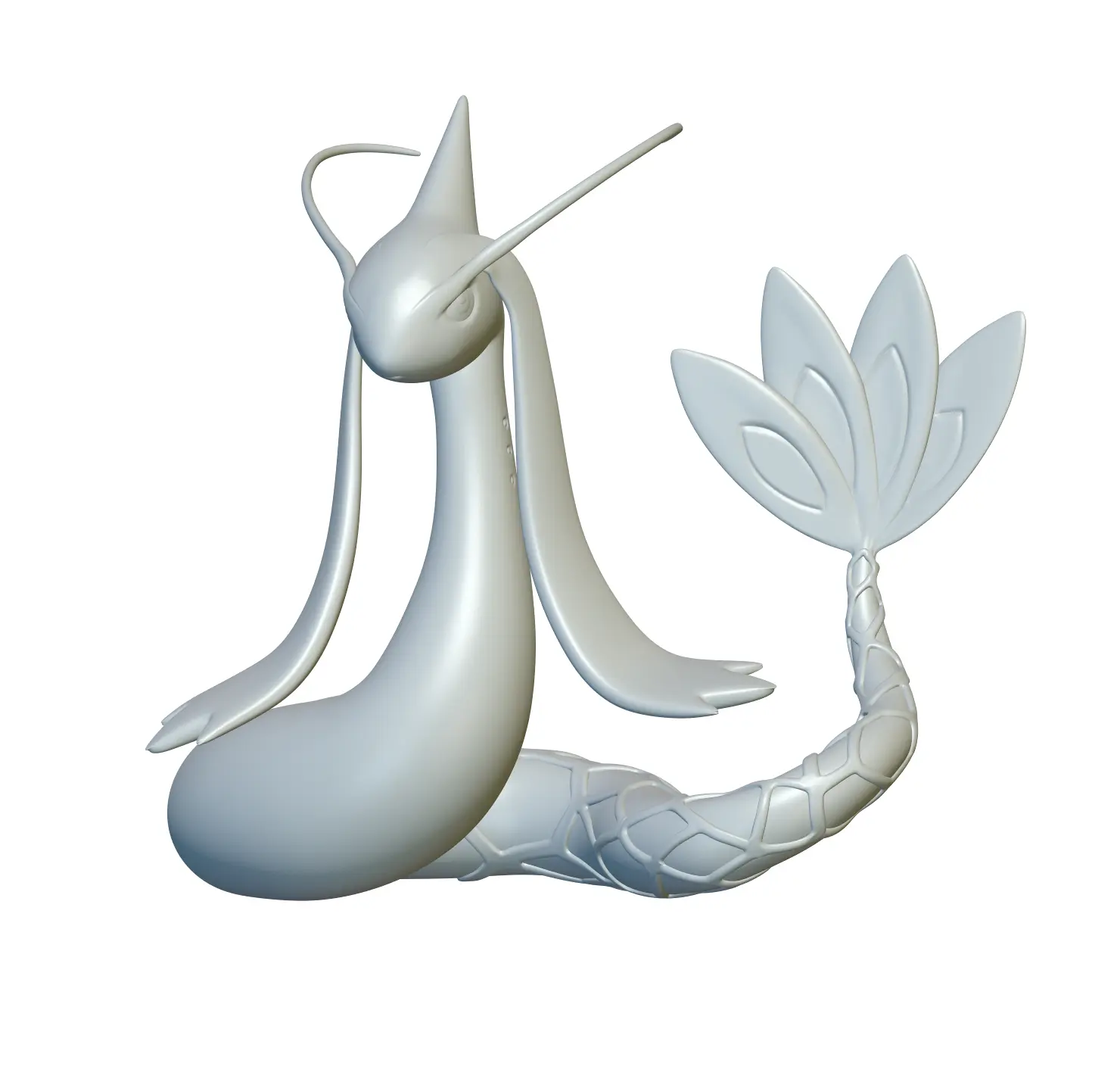 Pokemon Milotic #350 - ¡Listo para imprimir en 3D!