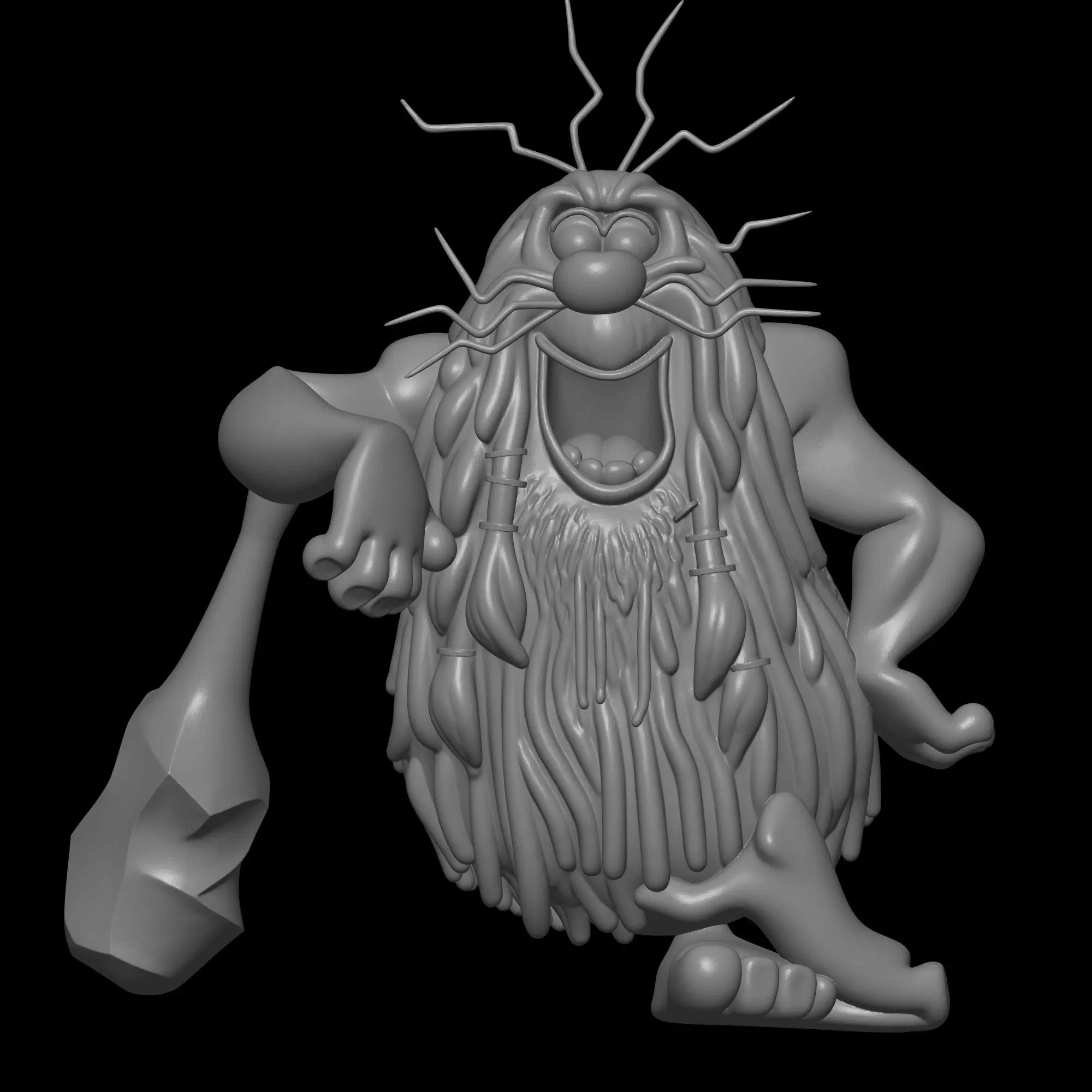 Characters & Creatures STL Download - captain caveman designby BiLeN ...