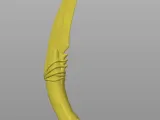 Knife ancient 3d model-1