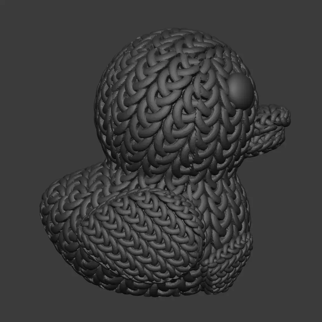 Knitted Duck (cute)