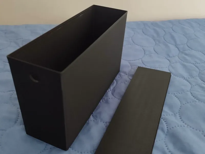 Purge lines storage container