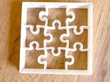 Puzzle Cookie Cutter, 9 pieces puzzle, kids, Baking-3