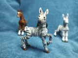 Гибкие жеребята лошади, осла и зебры, печать без сборки-5
