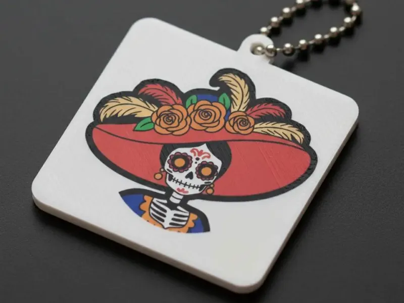Catrina Keychain