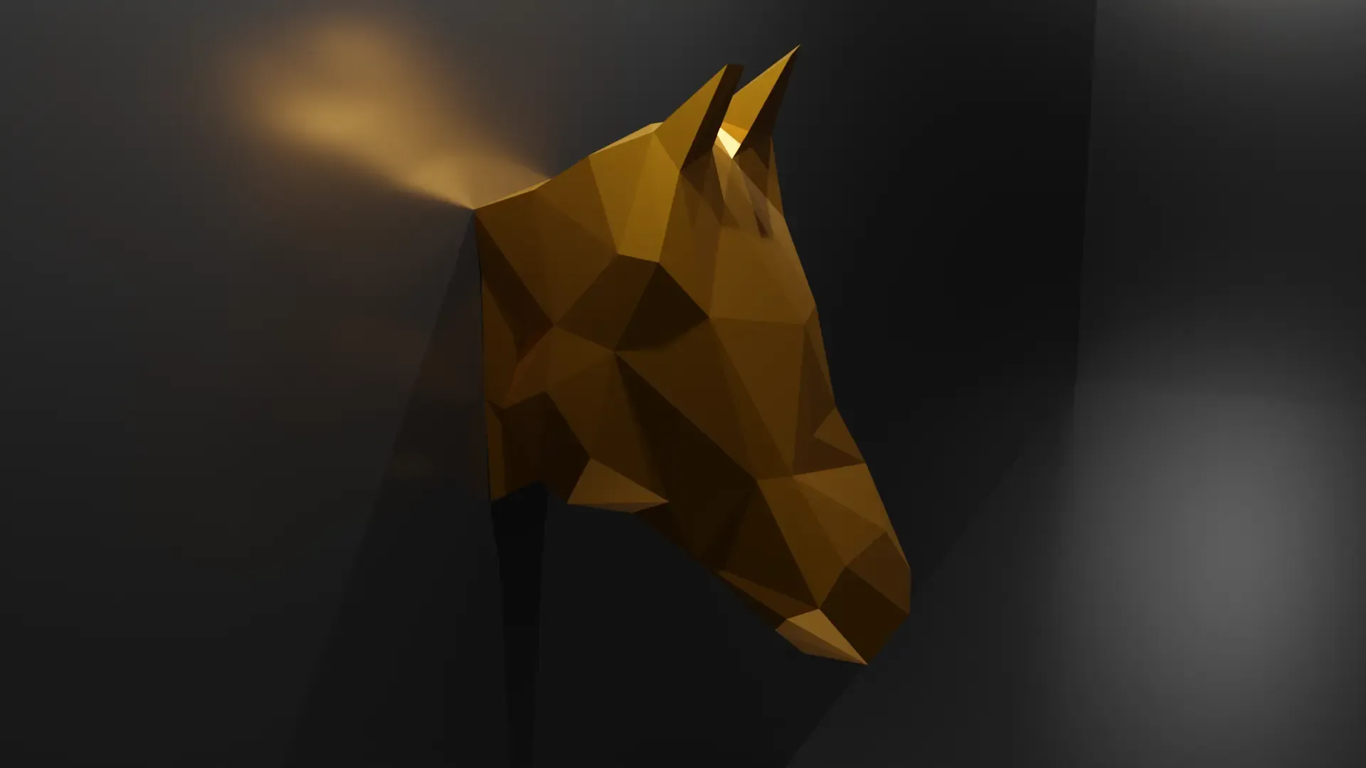 Low-Poly Horse