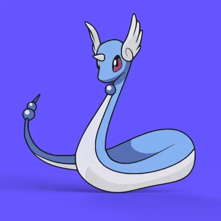 Dragonair Wall Art