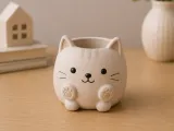 Cute Cat Mini Planter-1