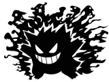 2D Gengar Stencil-0