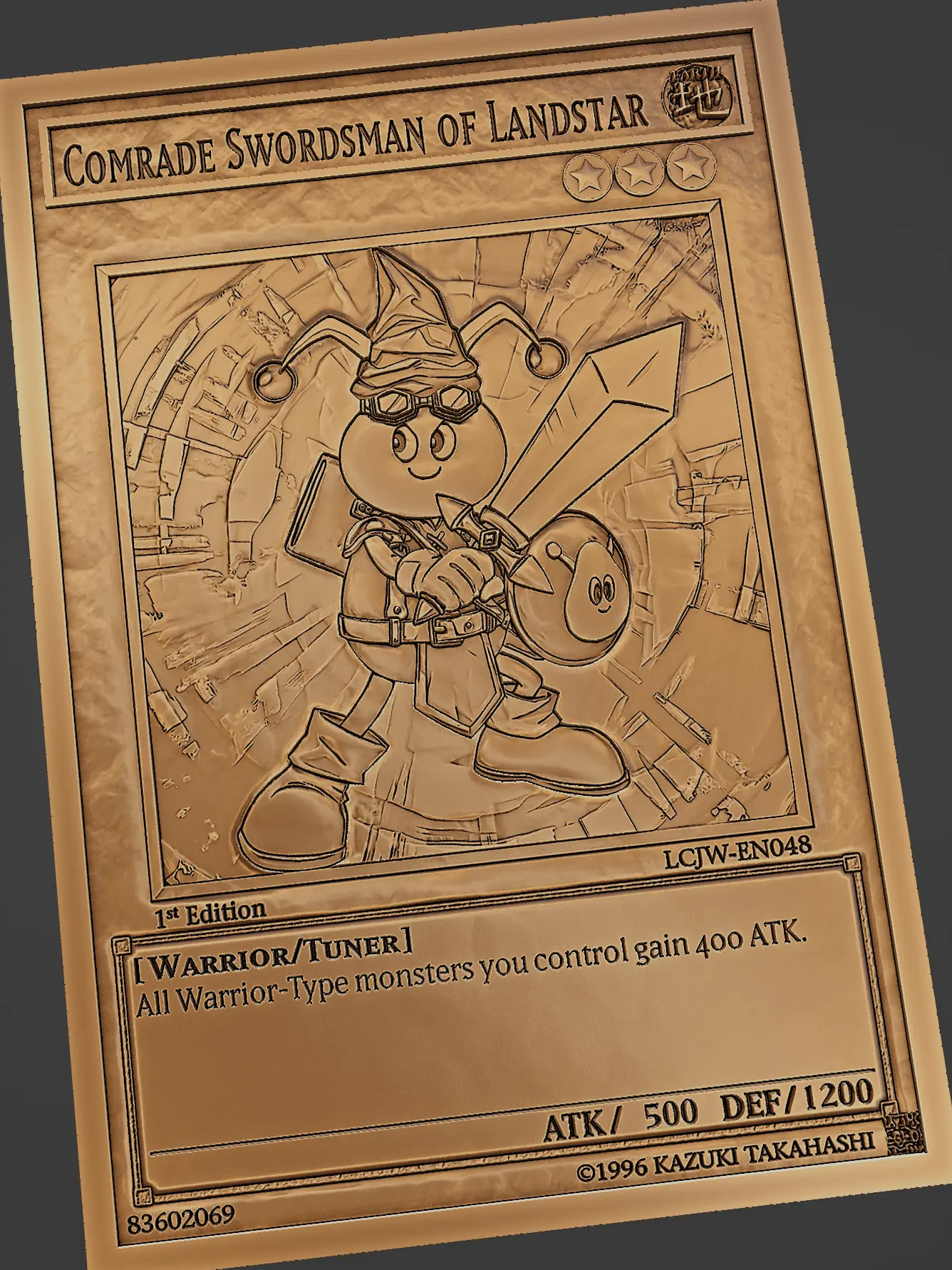 comrade swordsman of landstar - yugioh