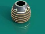 مزهرية خلية عسل النحل، وعاء عسل النحل، إناء زهور، ديكور زارع-3