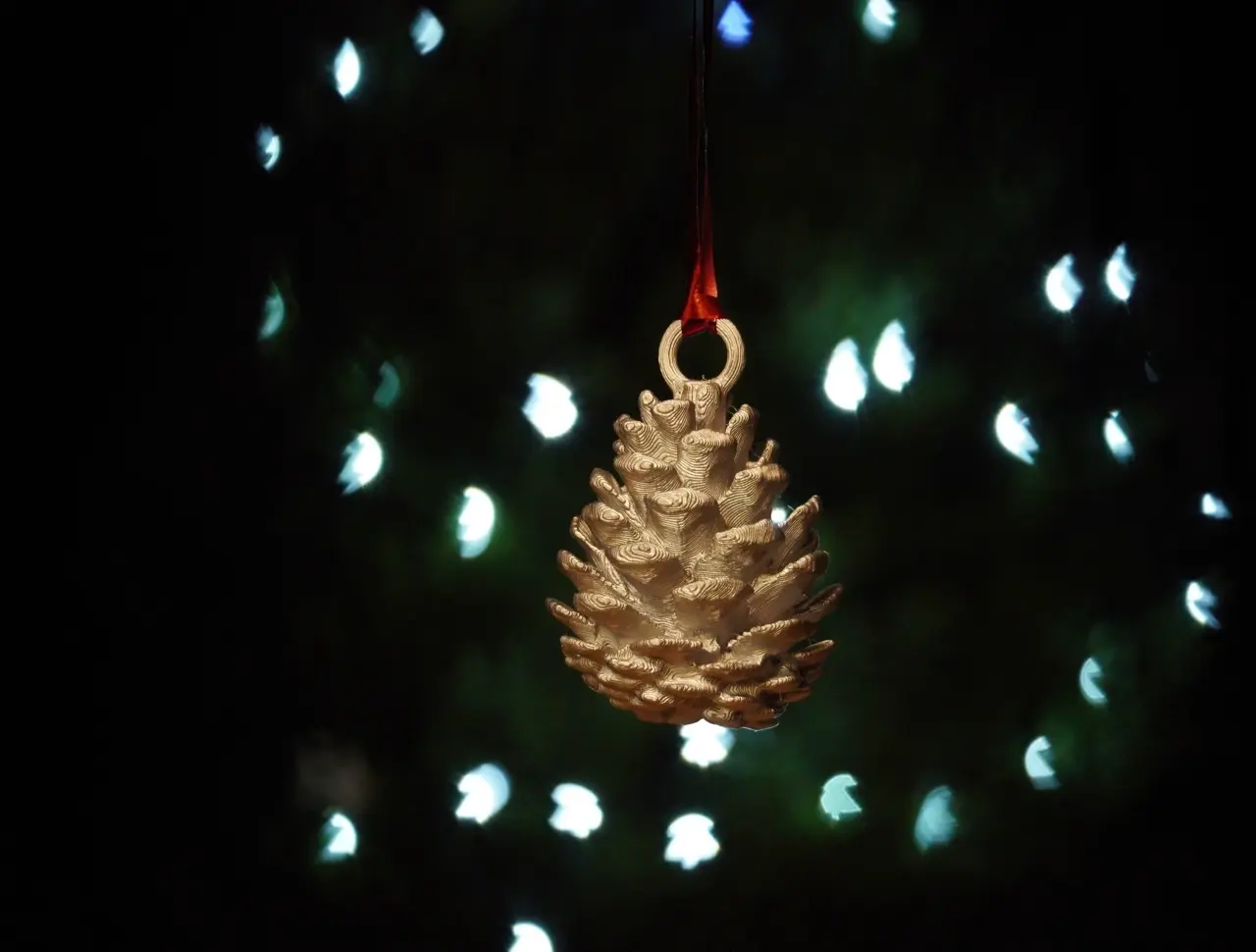 Pine Cone Christmas Decoration