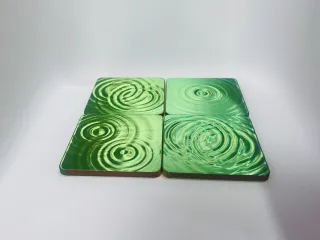 春波荡漾，四款丝绸水波纹理
