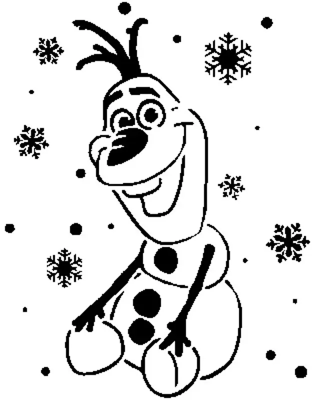 Olaf Schablone 2