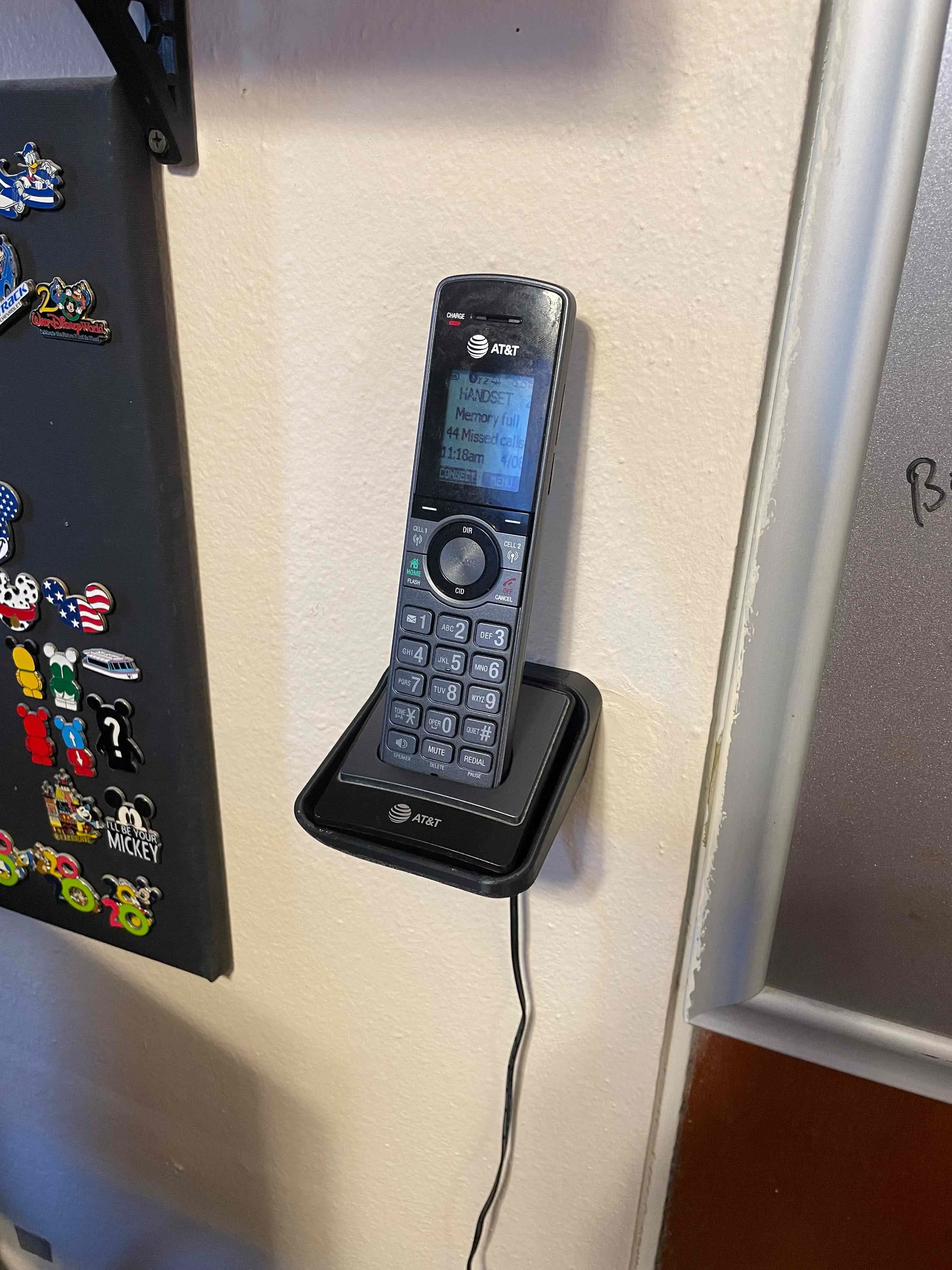 Cordless Phone Wall Mount for AT&T phones