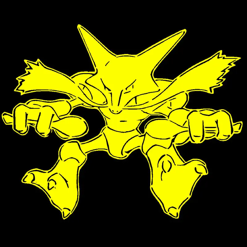 065 Plantilla Alakazam + 2D