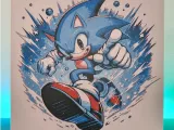 Sonic the Hedgehog - Hueforge 200x200-0