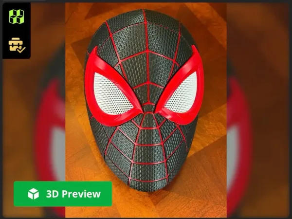 Miles Morales mask